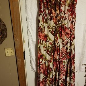 Large tube top maxi